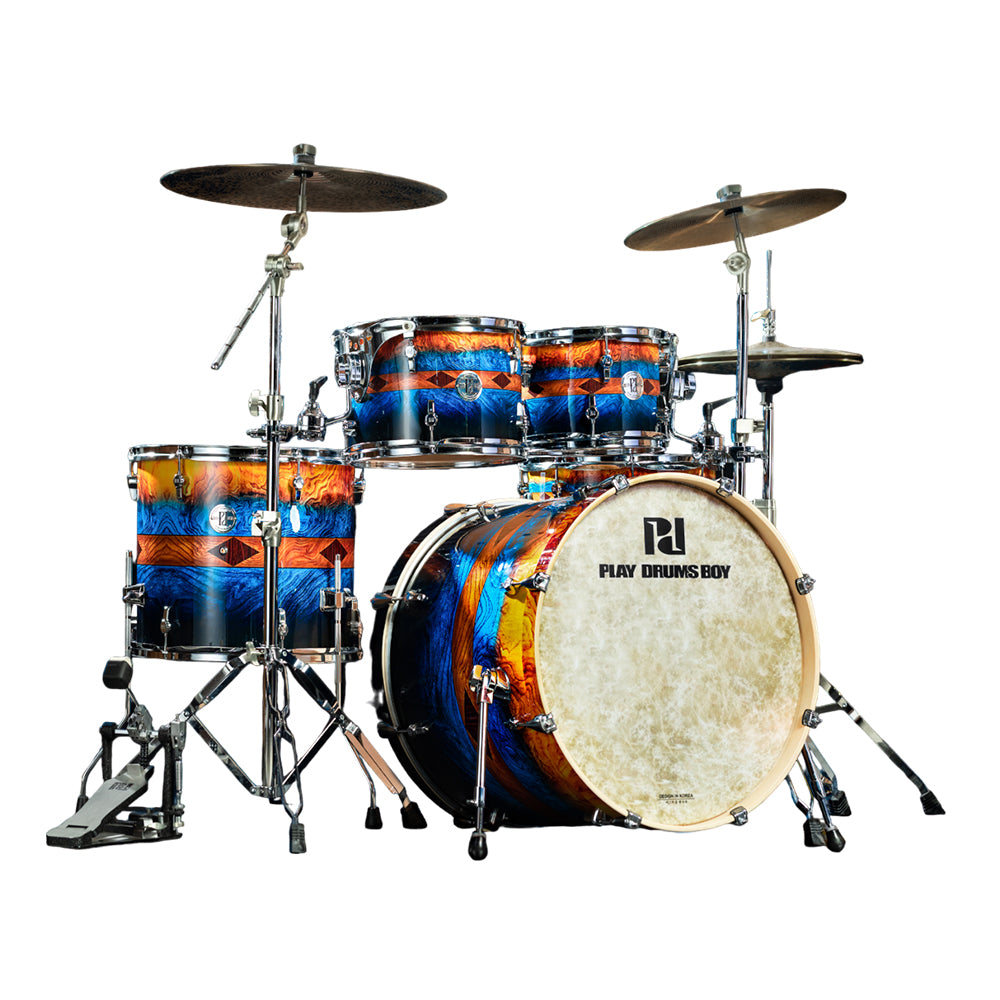 PlayDrumsBoy 5-Piece Drum Set Playboy Series