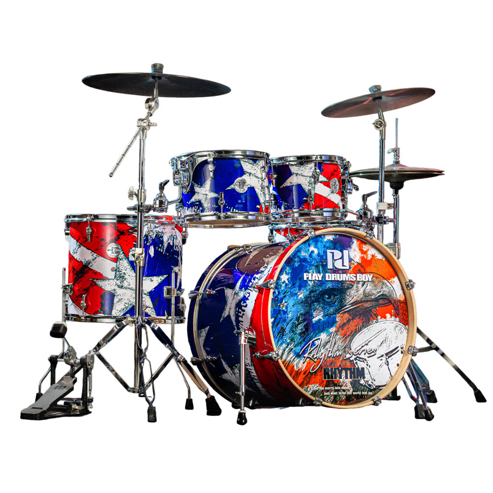PlayDrumsBoy 5-Piece Drum Set Playboy Series