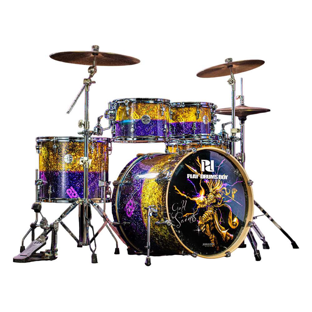 PlayDrumsBoy 5-Piece Drum Set Playboy Series