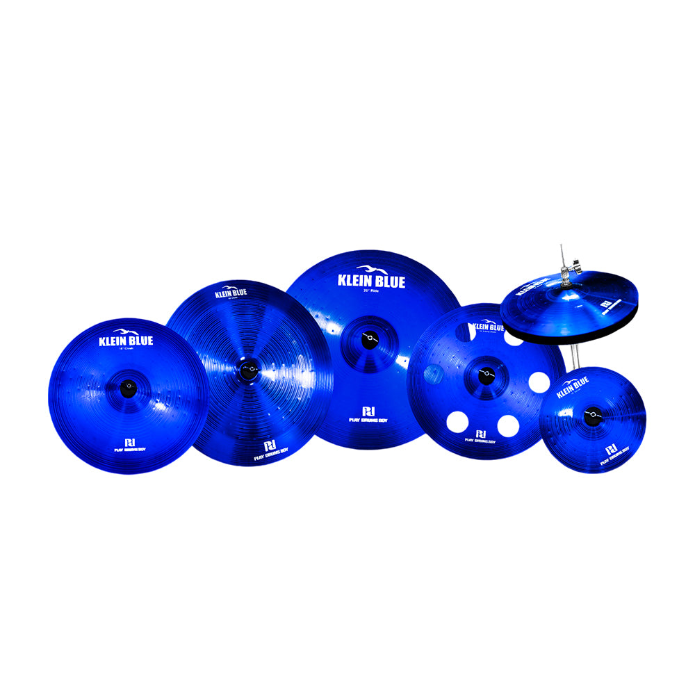 Pd Cymbal Set - 10/14/14/16/16/18/20 Inch Klein Blue