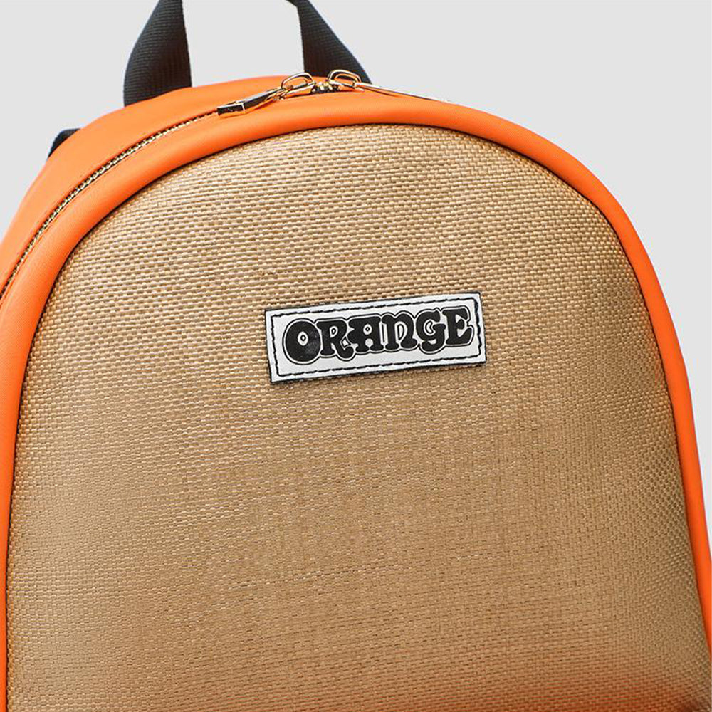 Orange Guitar Amp-Shaped Backpack - Dual Shoulder Strap Design
