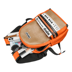 Orange Guitar Amp-Shaped Backpack - Dual Shoulder Strap Design