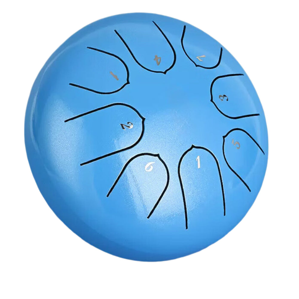 Rain Drum for Outside Garden Steel Tongue Drum Rain Chime