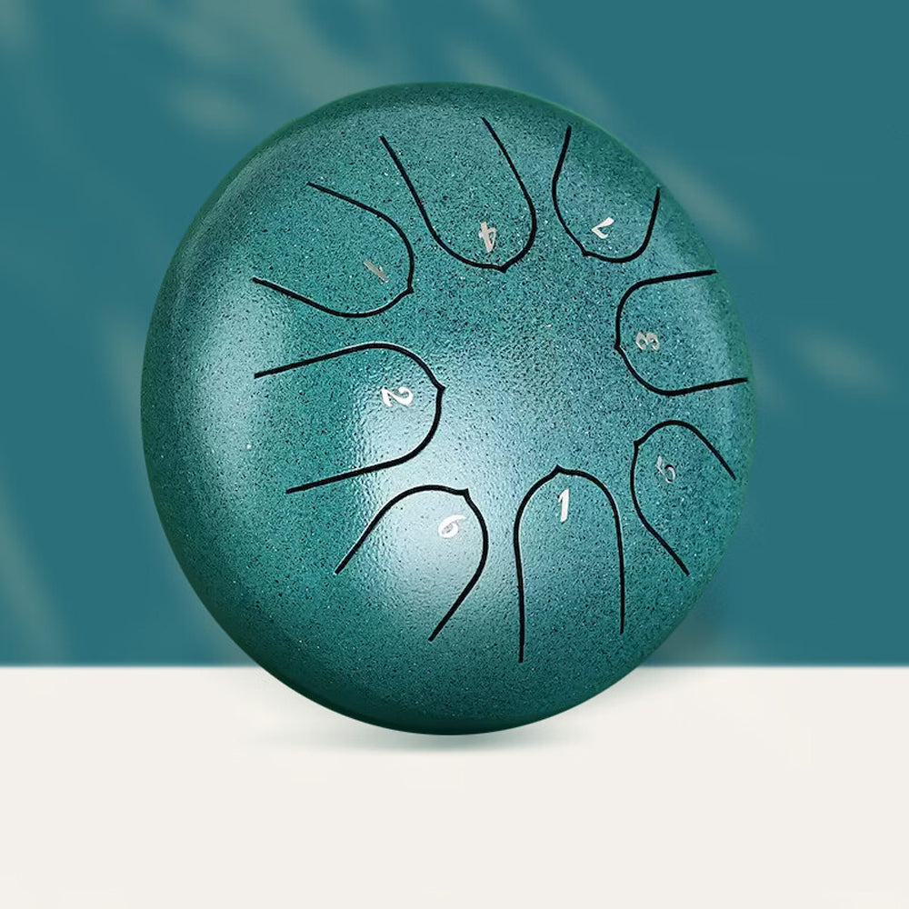 Rain Drum for Outside Garden Steel Tongue Drum Rain Chime