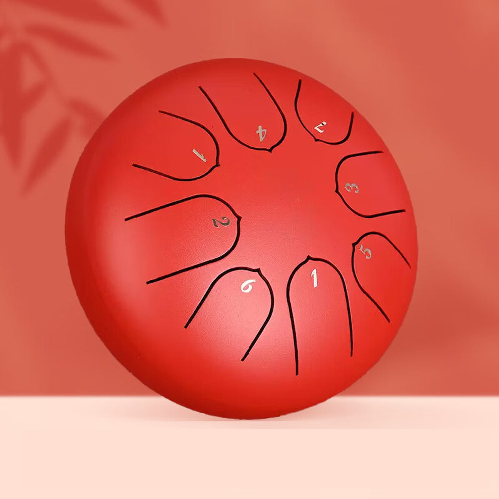 Rain Drum for Outside Garden Steel Tongue Drum Rain Chime