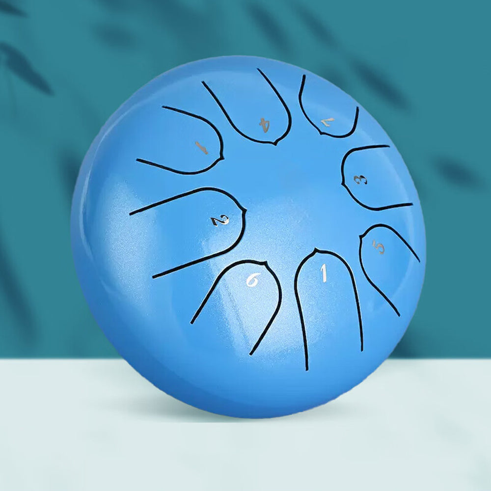 Rain Drum for Outside Garden Steel Tongue Drum Rain Chime