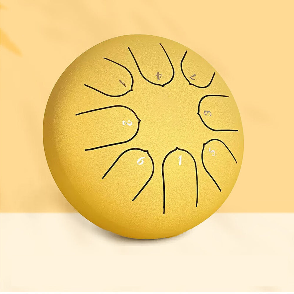 Rain Drum for Outside Garden Steel Tongue Drum Rain Chime