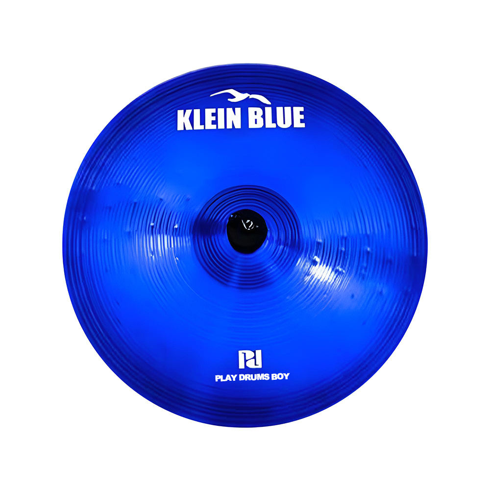 Playdrumboy Cymbal Set 7pieces 10/14/14/16/16/18/20 Inch Klein blue