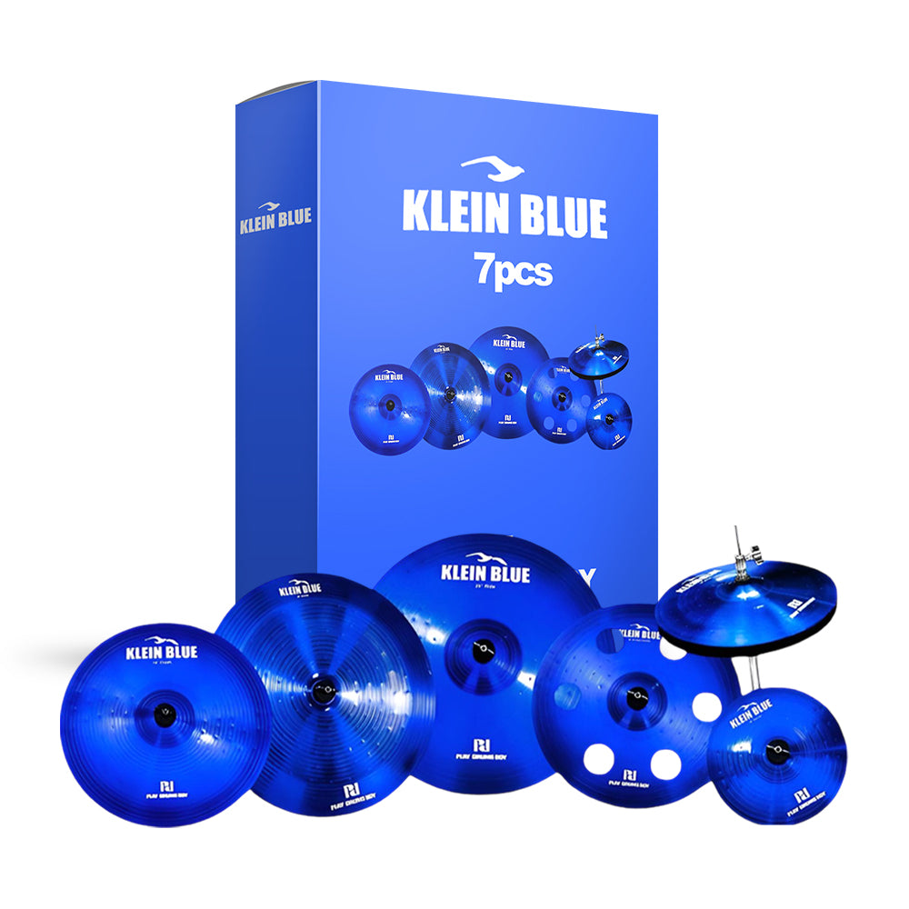 Pd Cymbal Set - 10/14/14/16/16/18/20 Inch Klein Blue