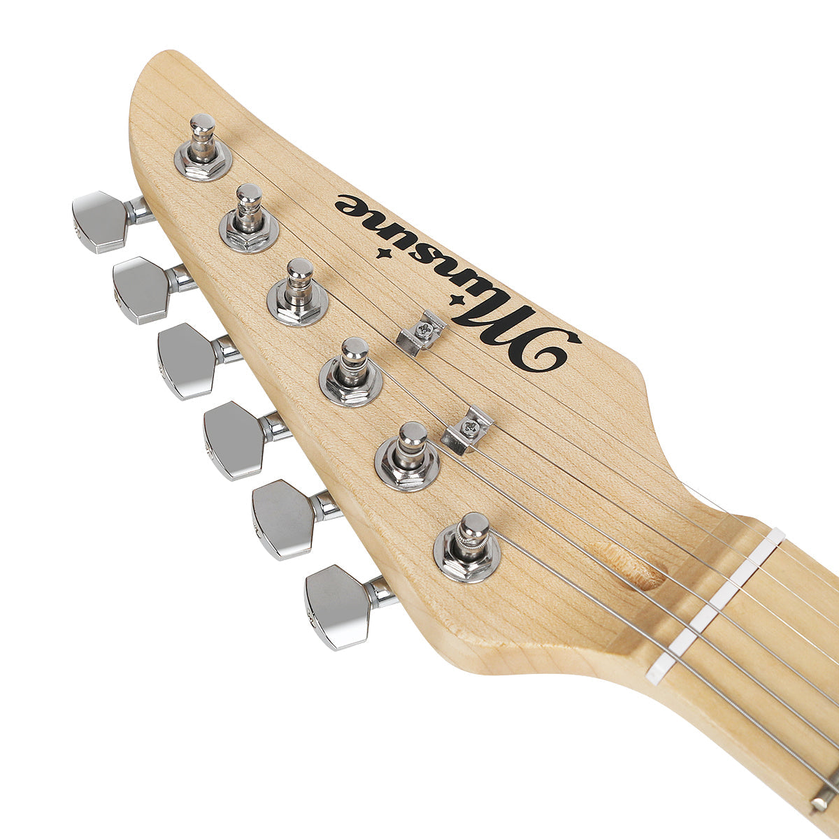  Electric Guitar With Maplewood Fingerboard-MS100 Blue Lightning