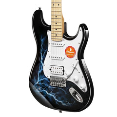  Electric Guitar With Maplewood Fingerboard-MS100 Blue Lightning