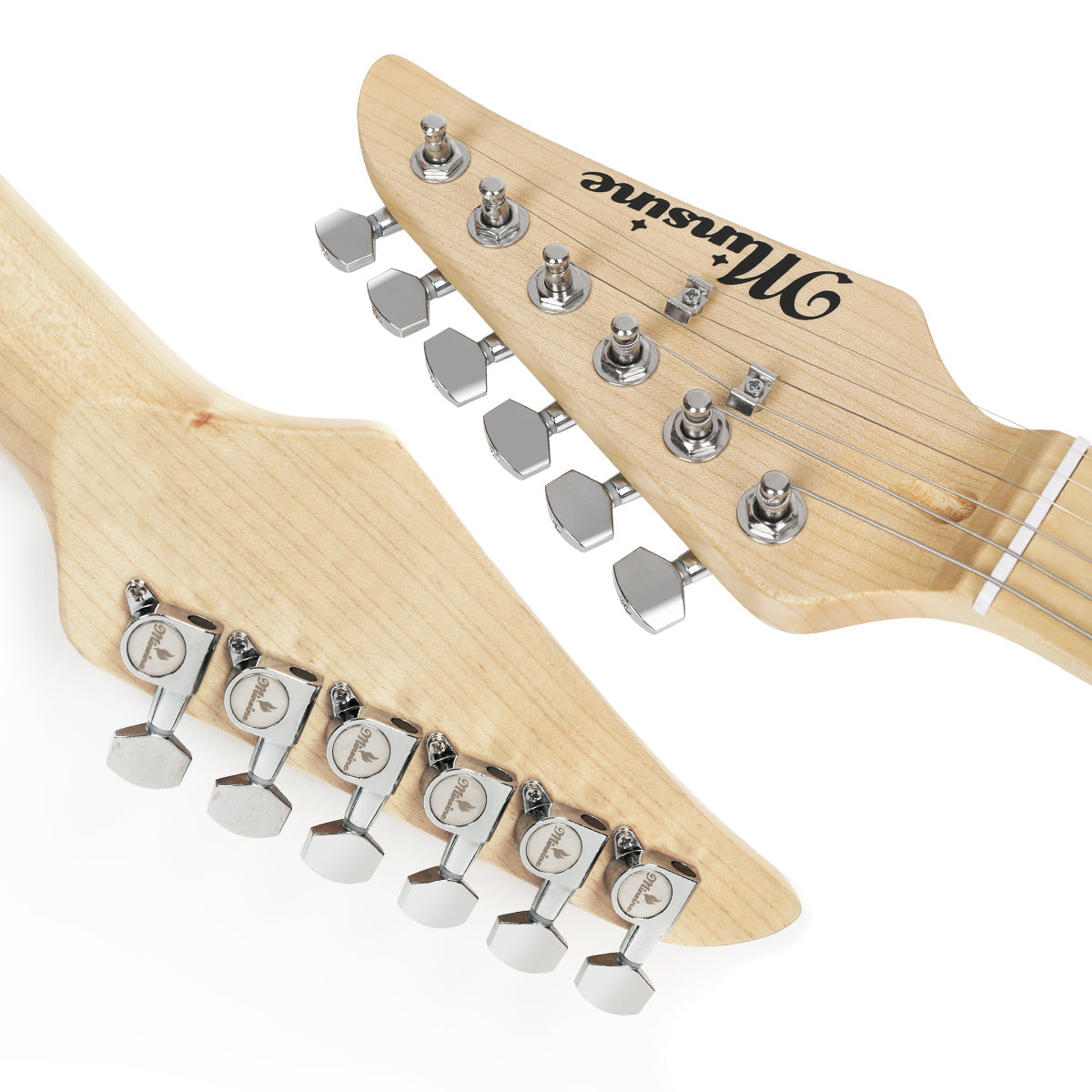 Electric Guitar with Maplewood Fingerboard-MS100 Aqua
