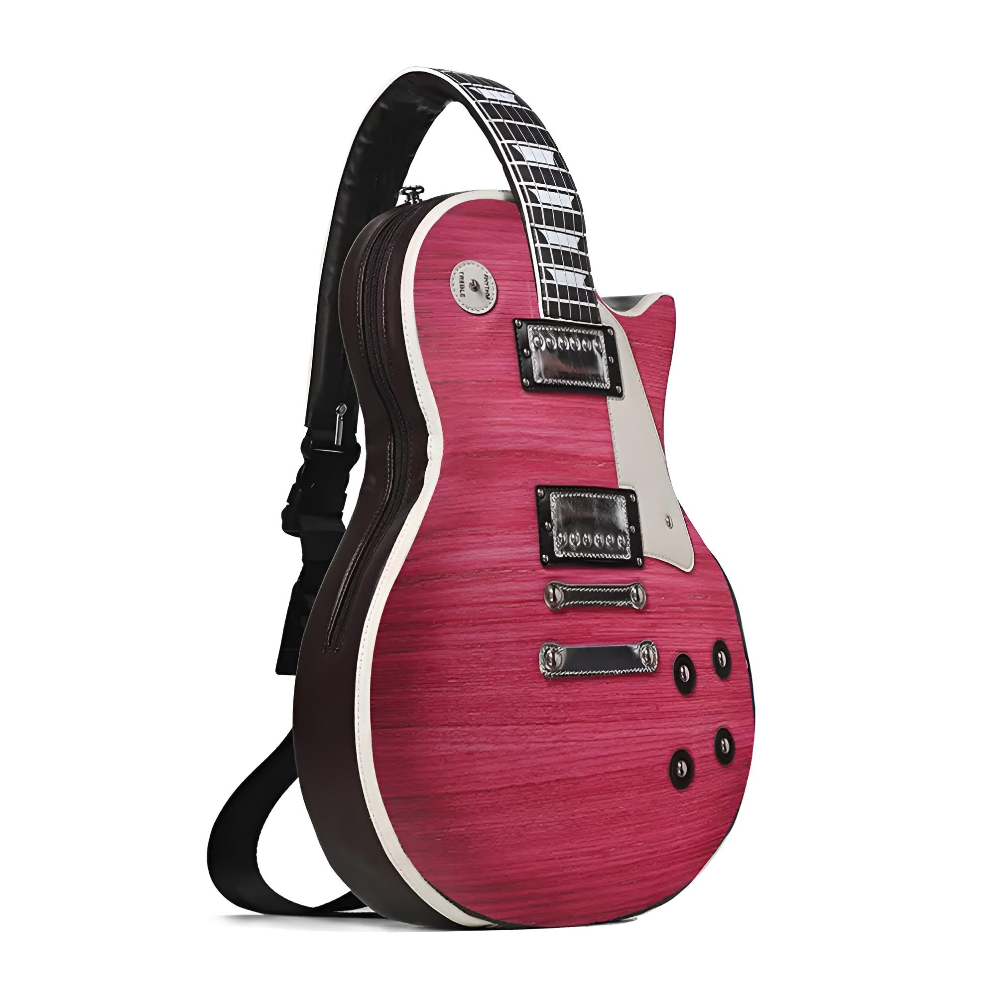 Guitar-Shaped Shoulder Bag