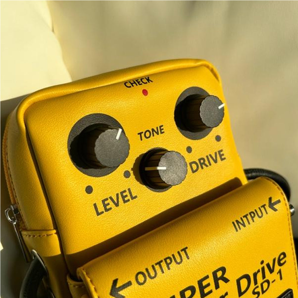 Guitar Pedals Effects strap crossbody bag