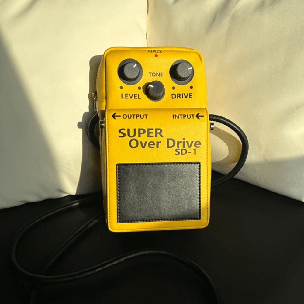 Guitar Pedals Effects strap crossbody bag