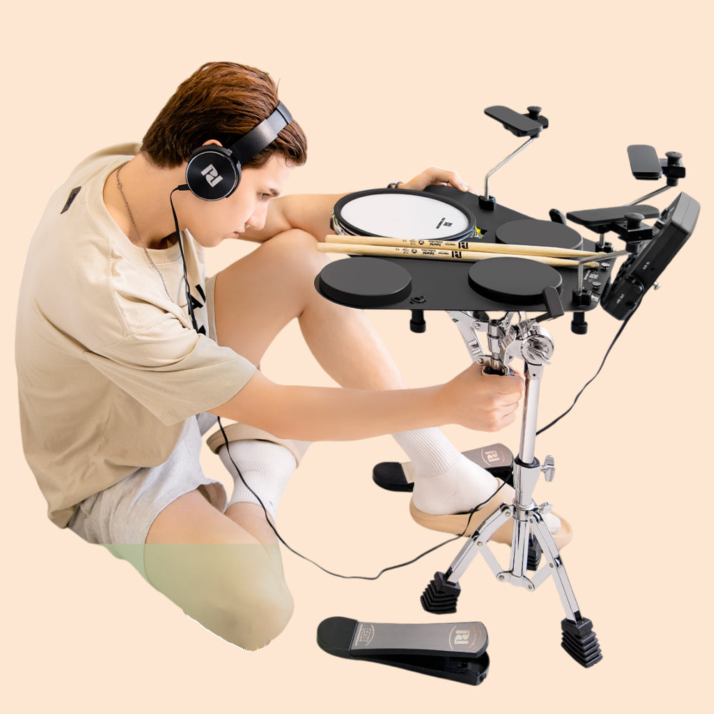 PlayDrumBoy Compact Portable Electronic Drum Kit for Travel