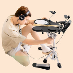 PlayDrumBoy Compact Portable Electronic Drum Kit for Travel