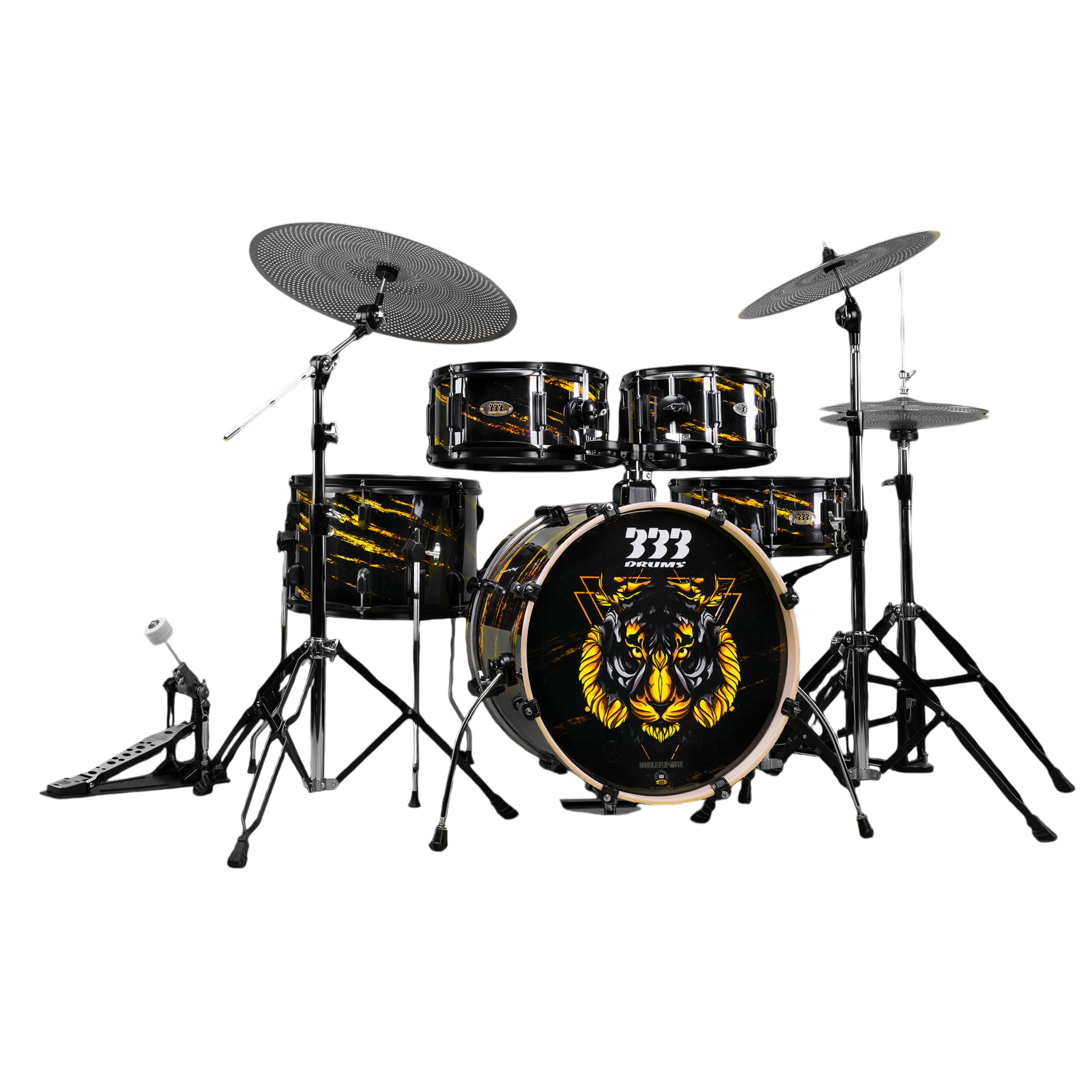 PlayDrumBoy 5-piece Kids Drum Set With Cymbals