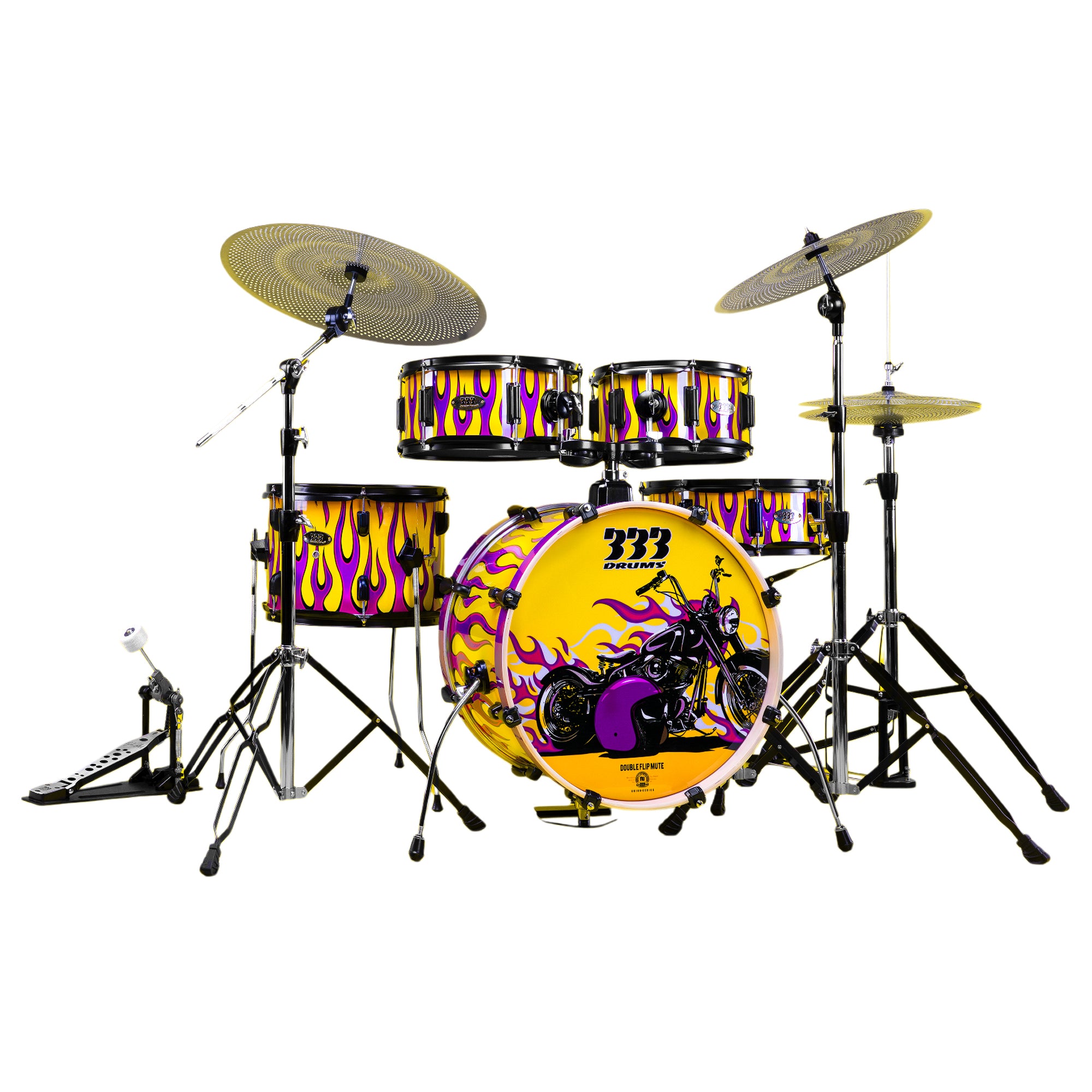 PlayDrumBoy 5-piece Kids Drum Set With Cymbals