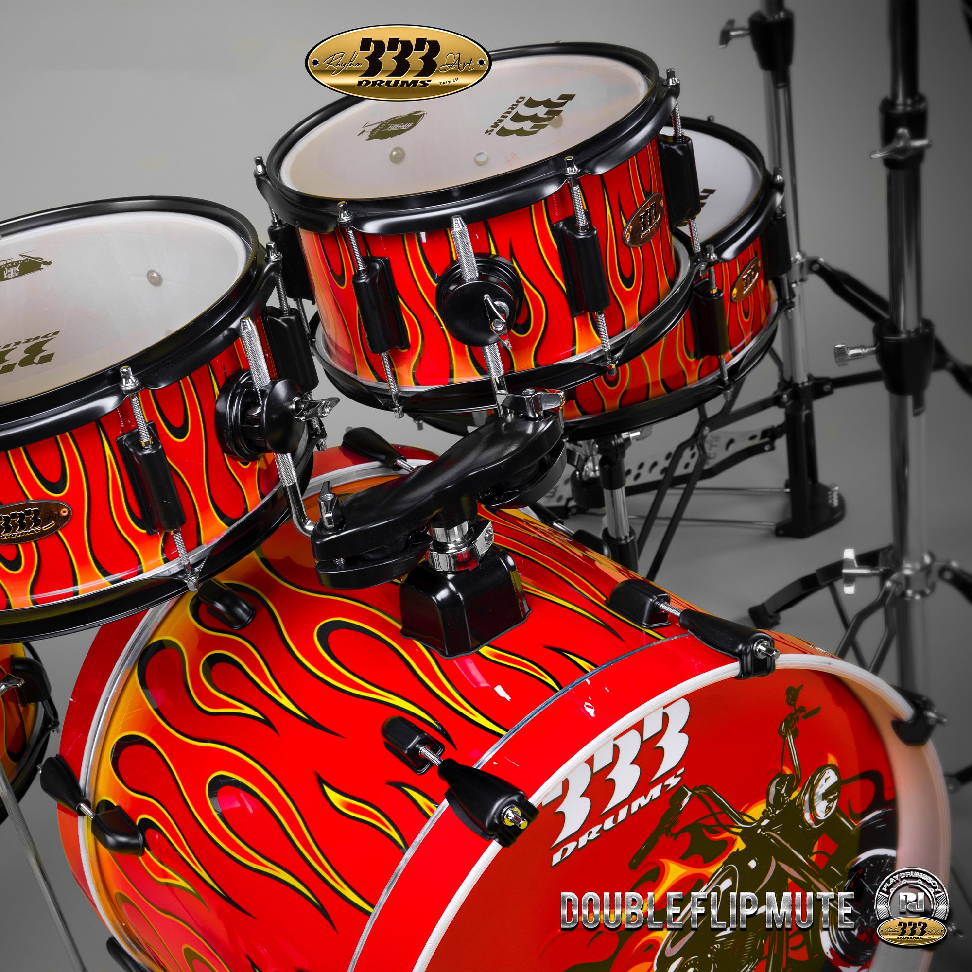 PlayDrumBoy 5-piece Kids Drum Set With Cymbals