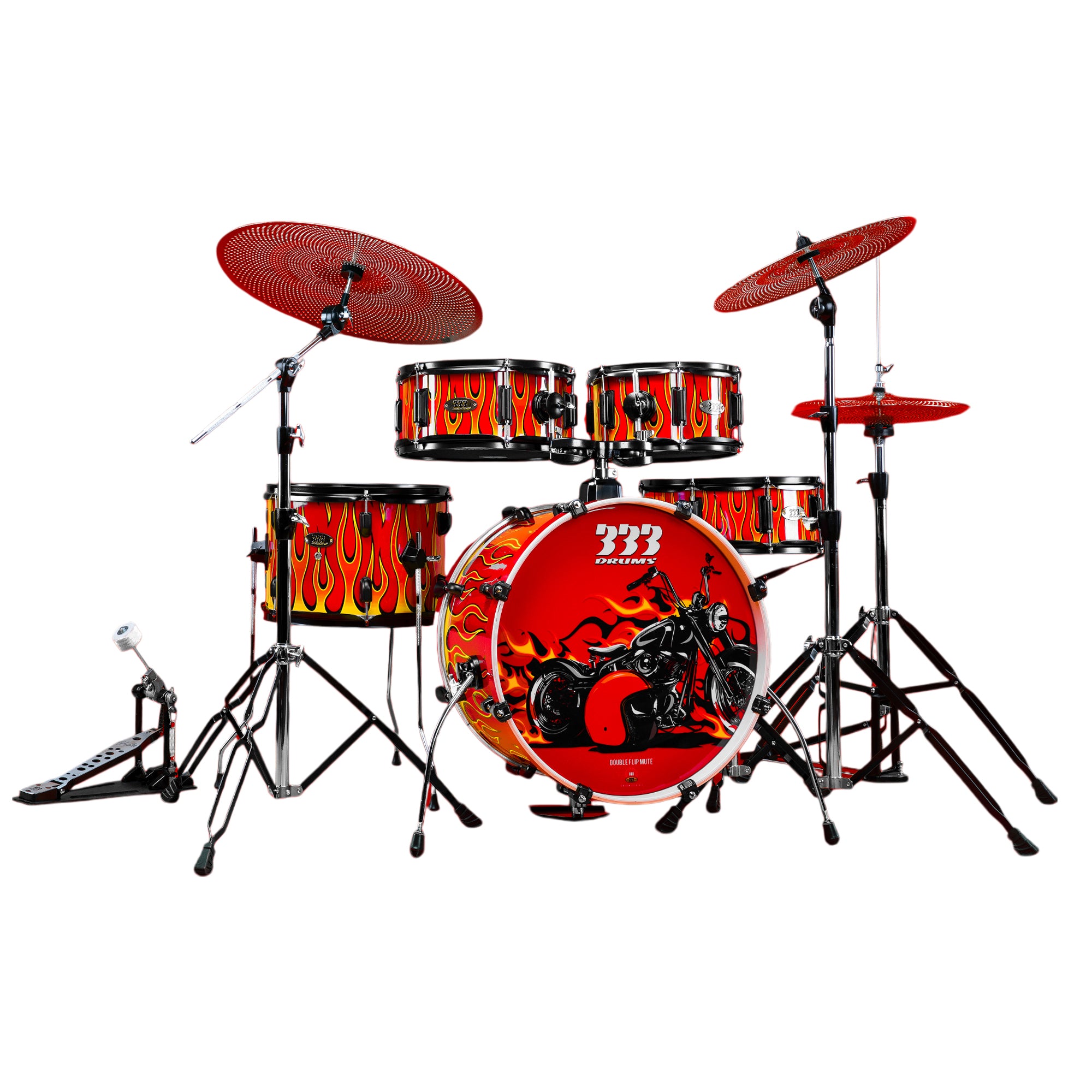PlayDrumBoy 5-piece Kids Drum Set With Cymbals