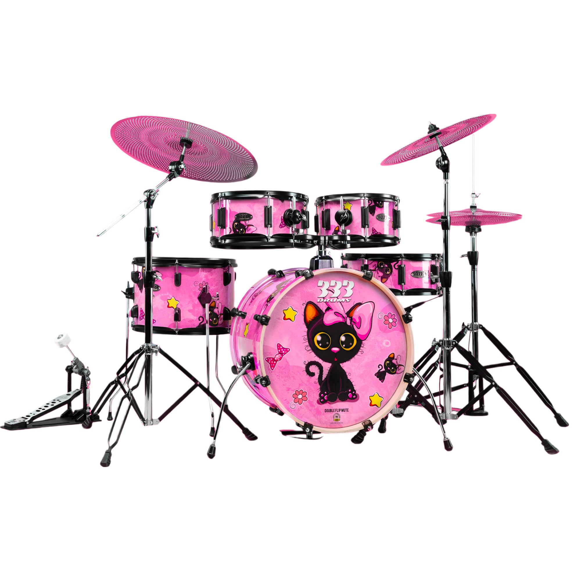 PlayDrumBoy 5-piece Kids Drum Set With Cymbals