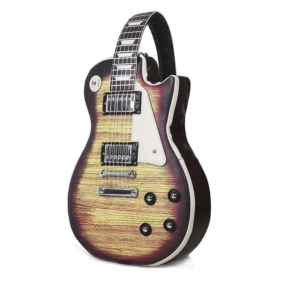 Guitar-Shaped Shoulder Bag